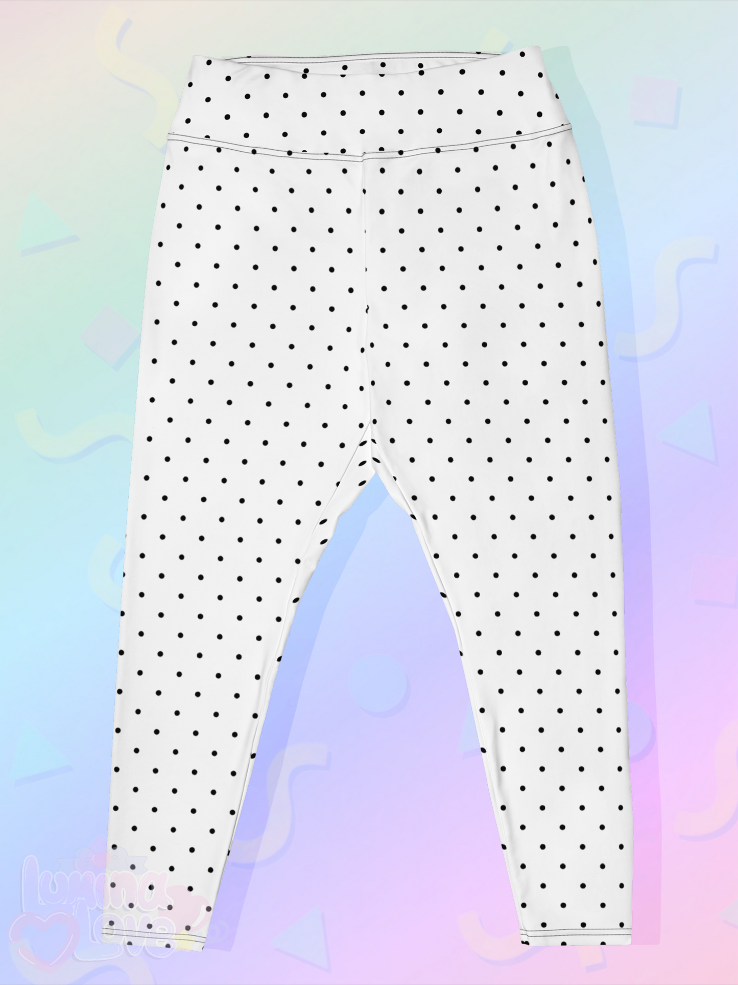 Polka Dot Plus Size Leggings