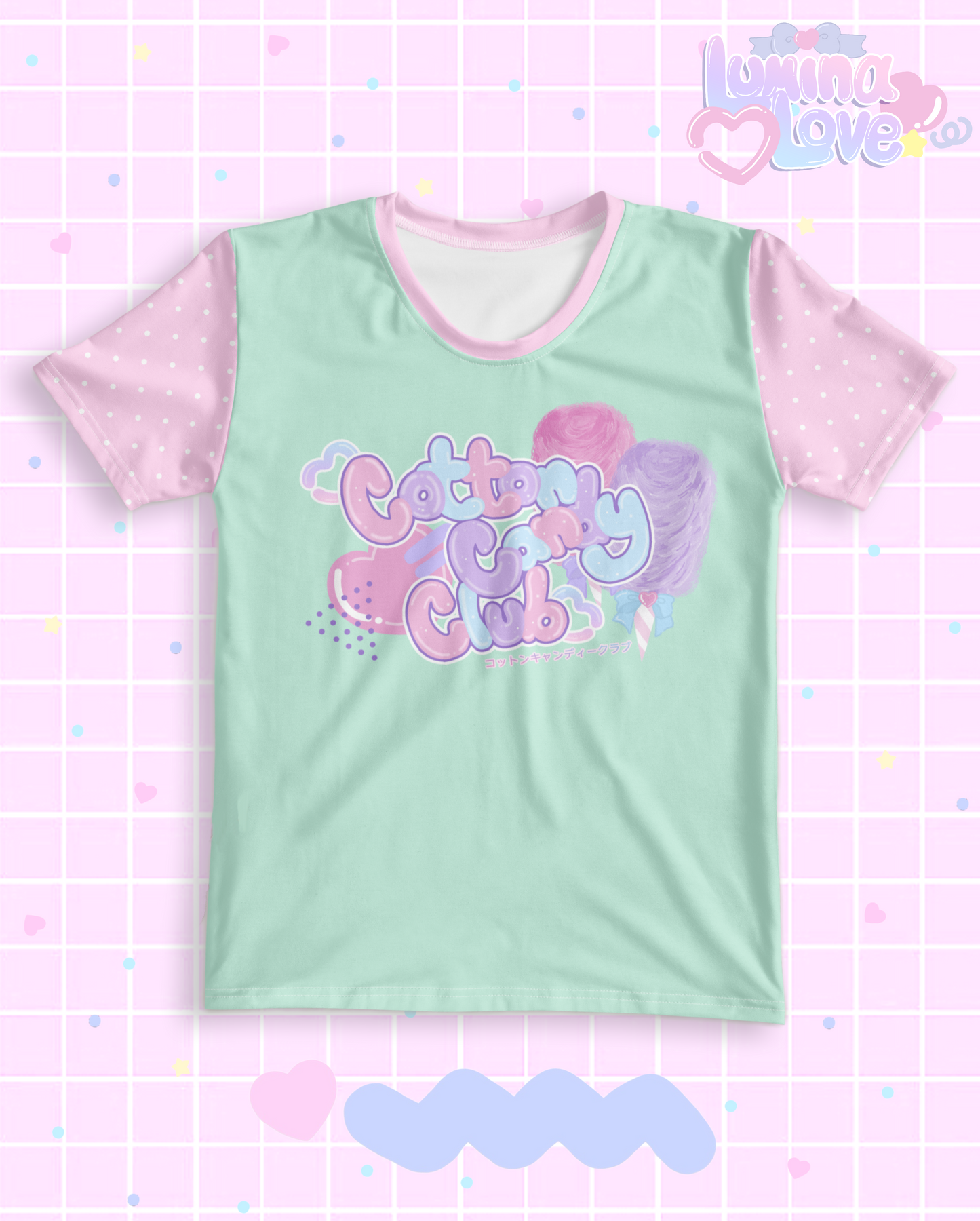 Cotton Candy Club T-shirt (Mint)
