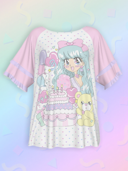 Hanako's Party Ruffle Shirt