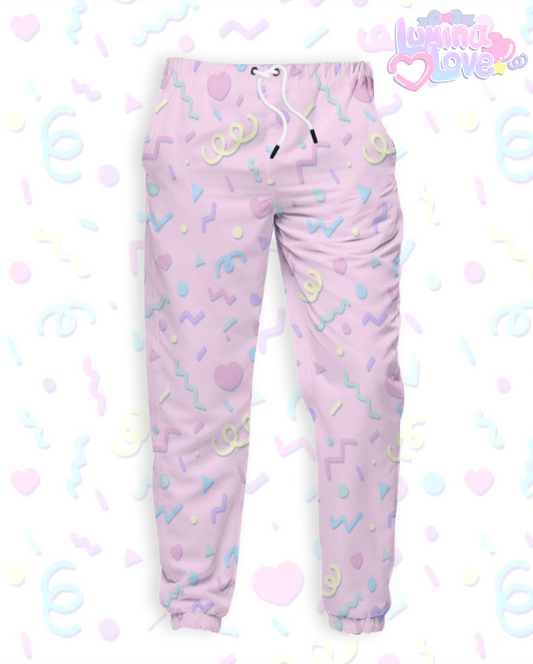 80s Pastel Pants (Pink)