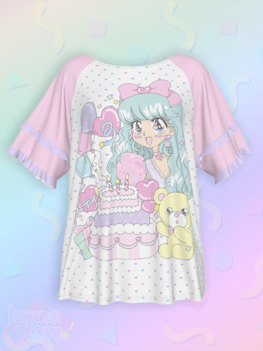 Hanako's Party Ruffle Shirt