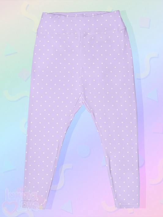 Polka Dot Plus Size Leggings