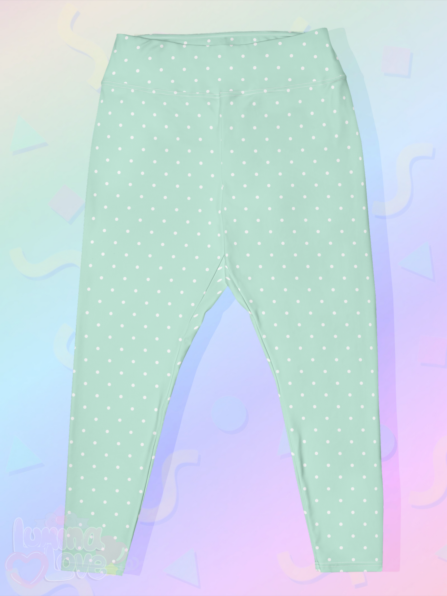 Polka Dot Plus Size Leggings