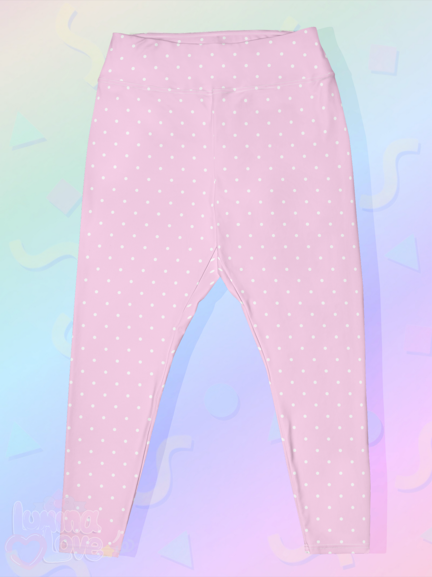 Polka Dot Plus Size Leggings