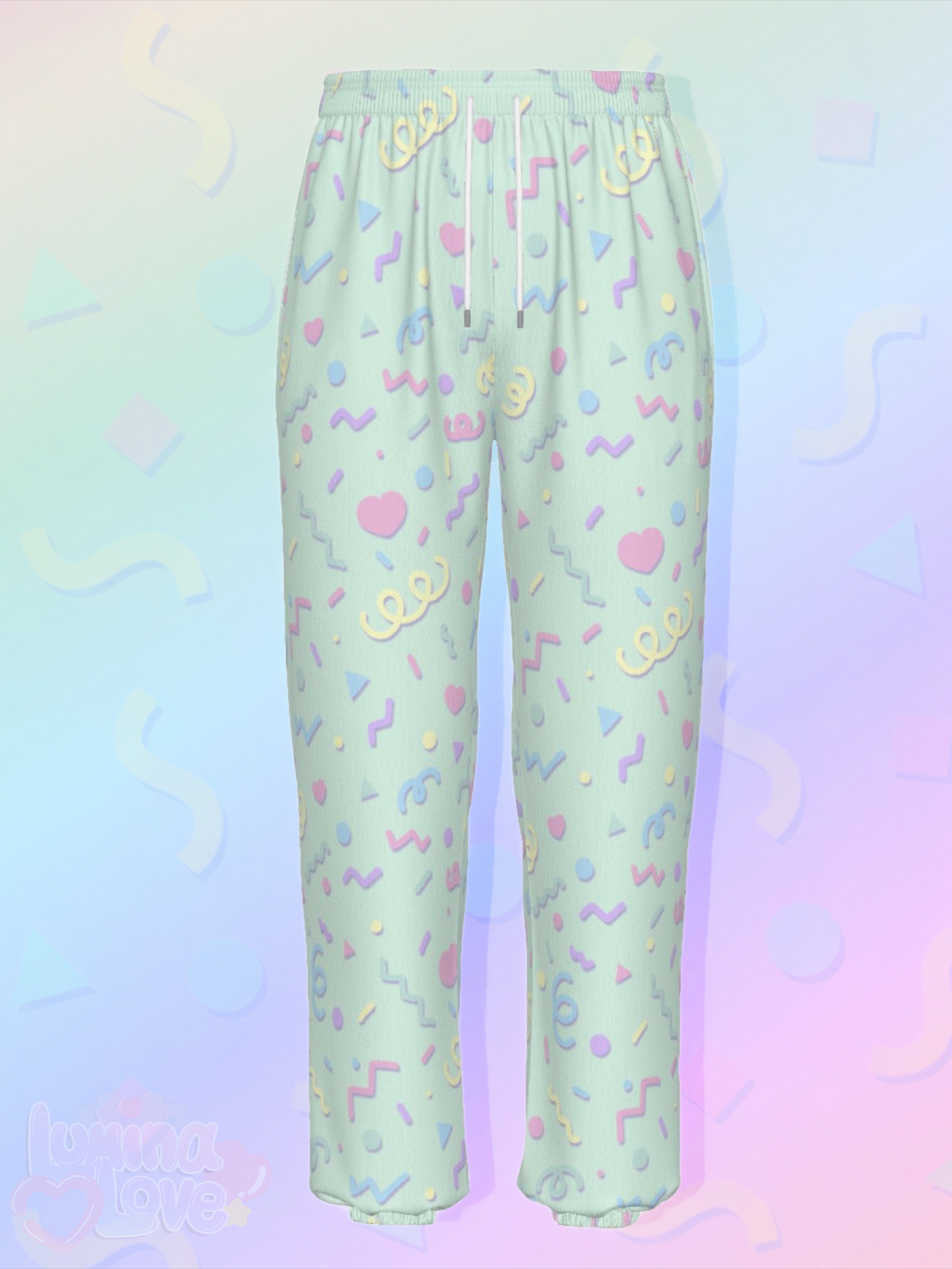 80s Pastel Sweatpants