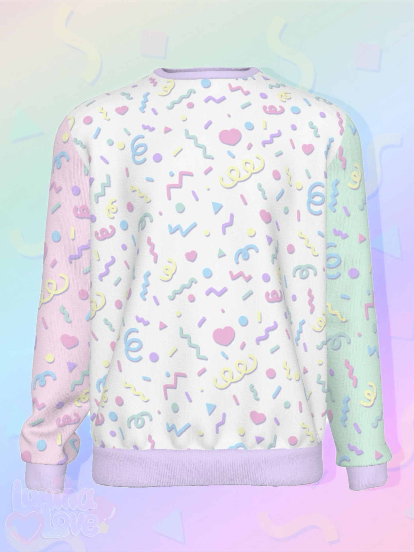 80s Pastel Sweatshirt