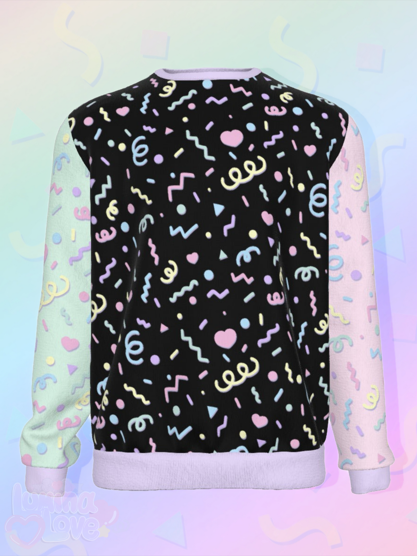 80s Pastel Sweatshirt