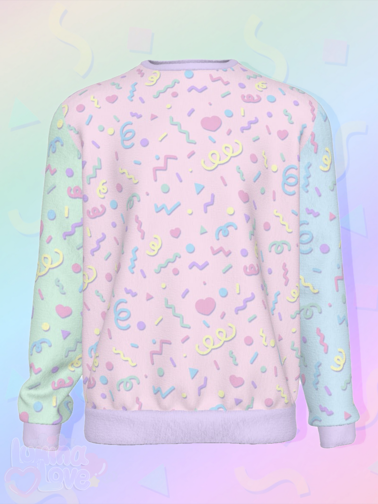 80s Pastel Sweatshirt