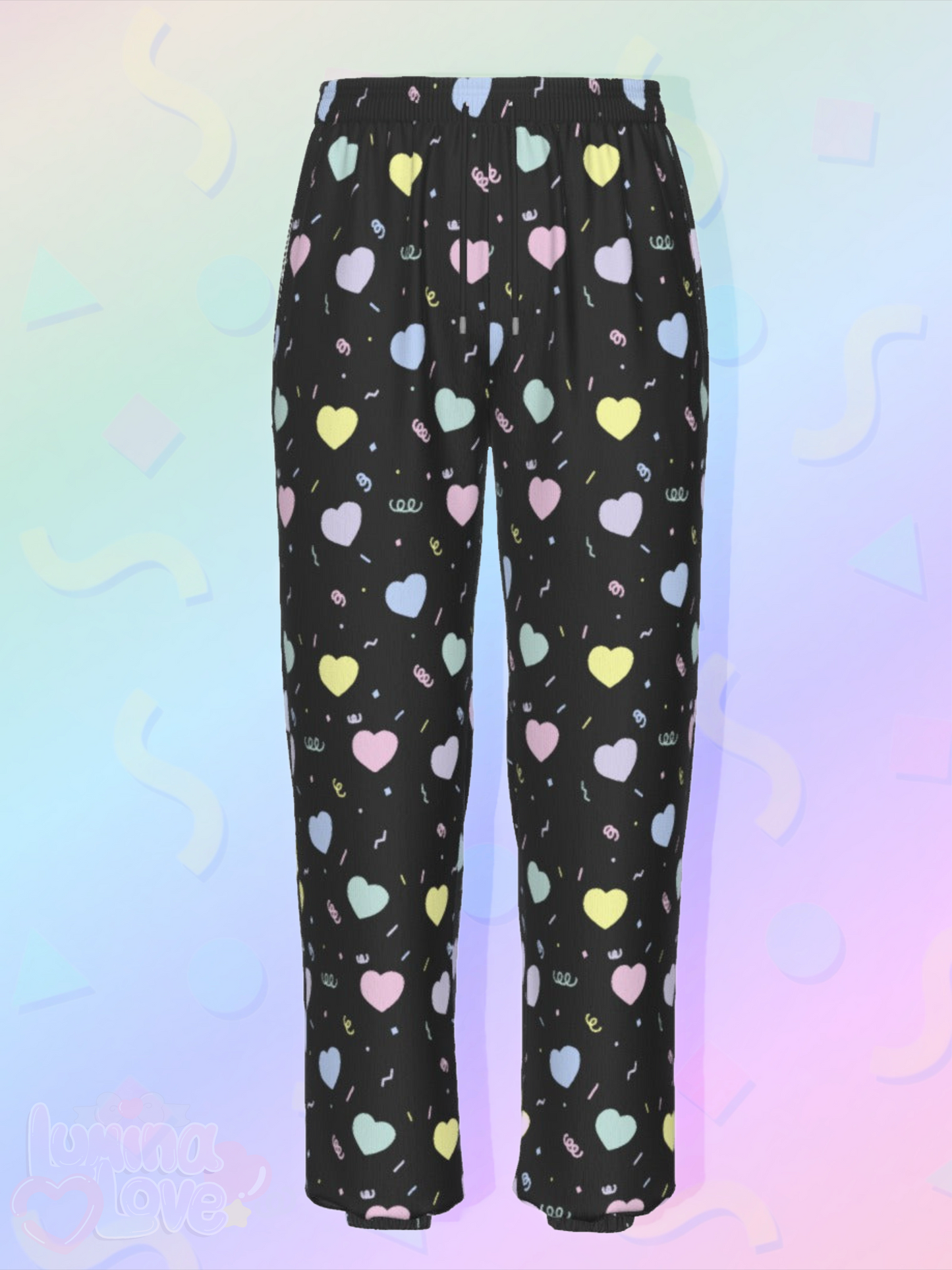 Rainbow Hearts Sweatpants