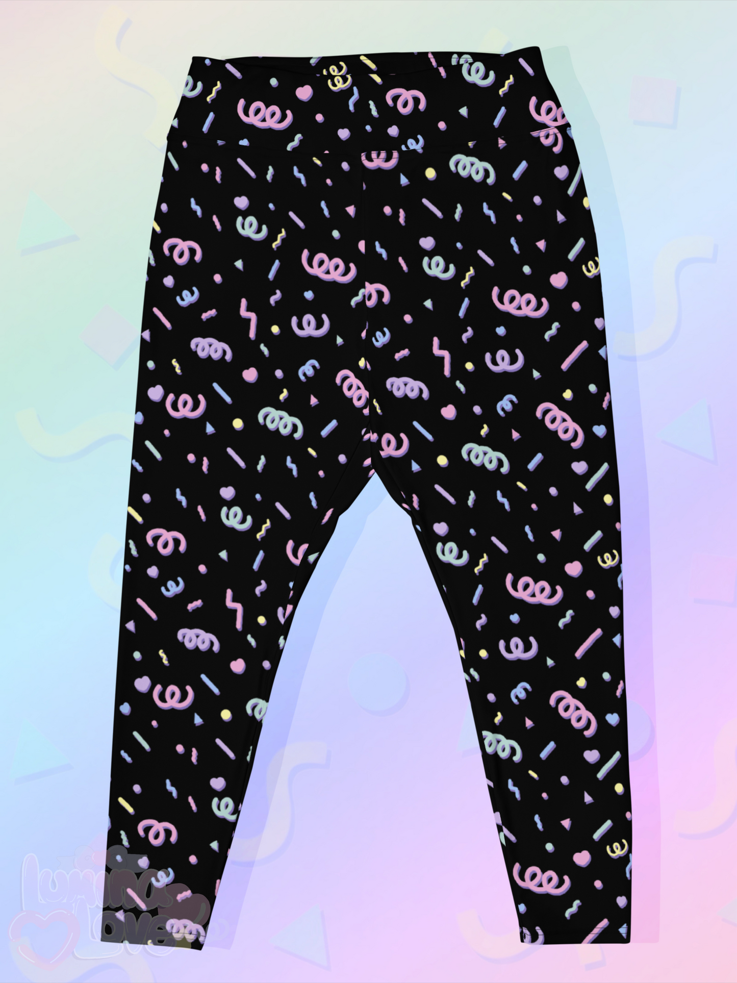 80s Vibe Plus Size Leggings
