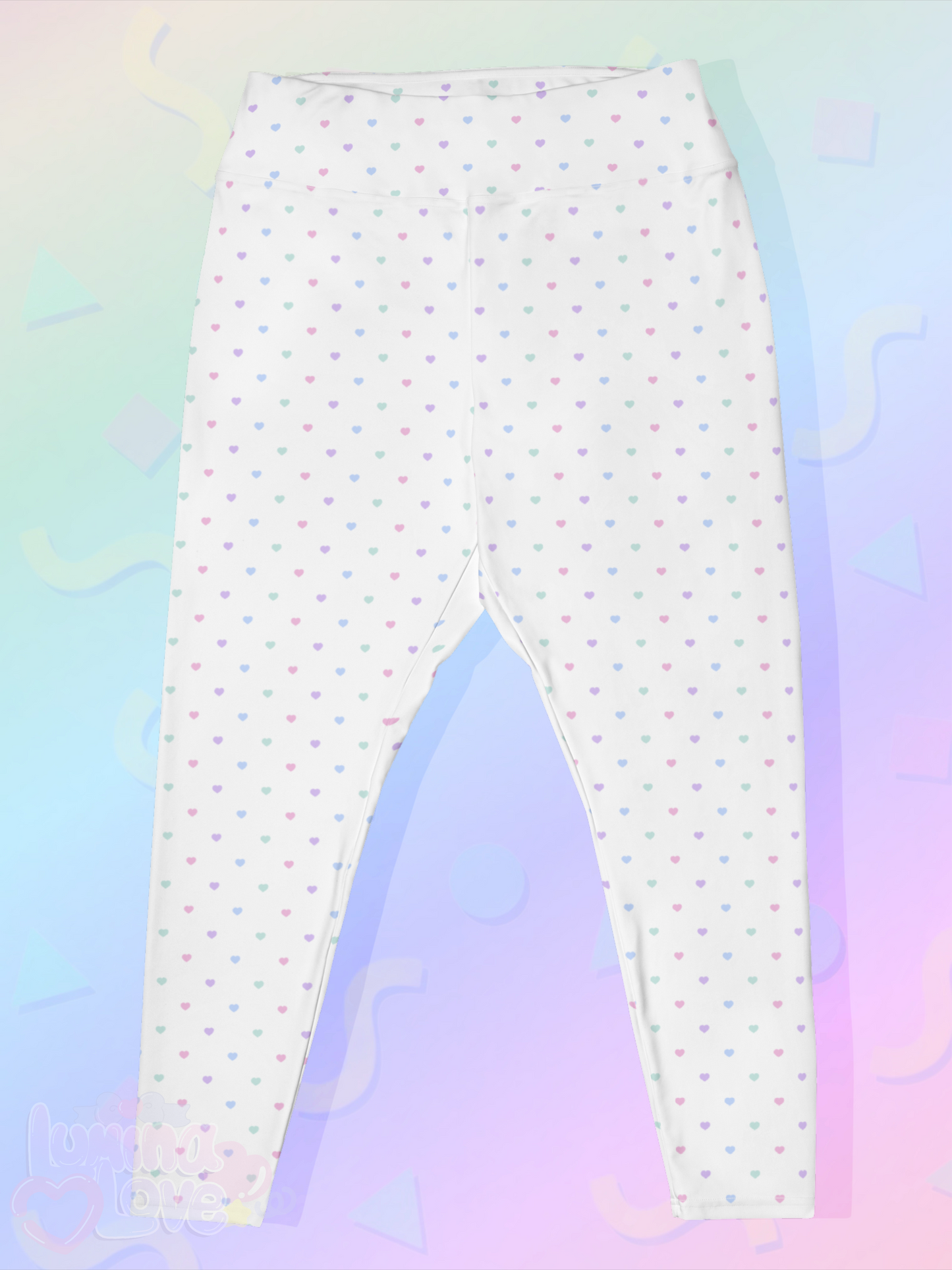 Fancy Hearts Plus Size Leggings