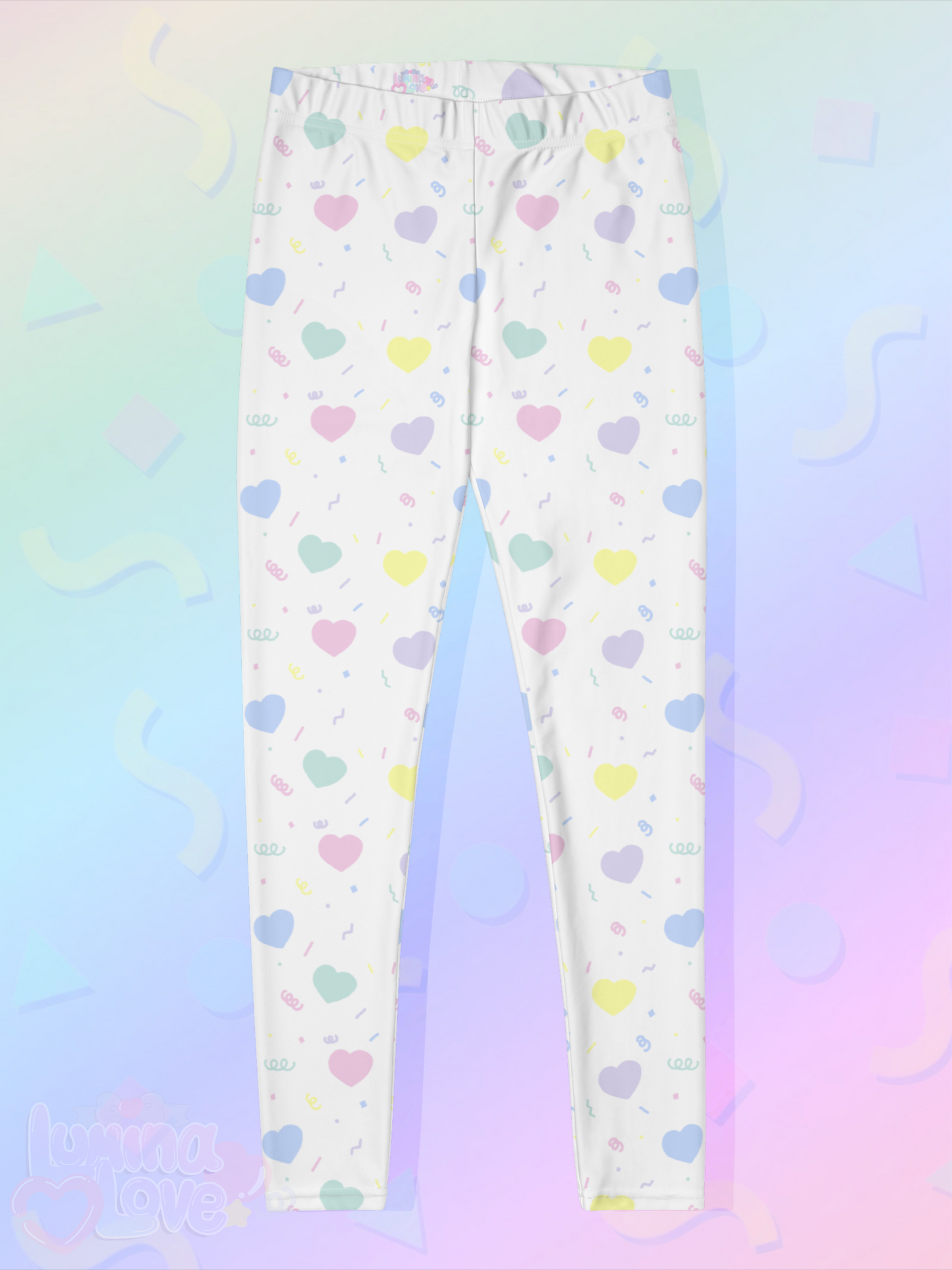 Rainbow Hearts Leggings