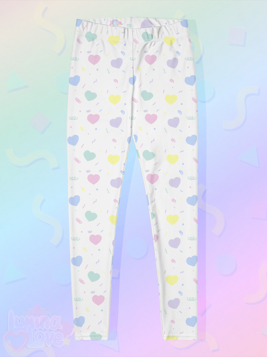 Rainbow Hearts Leggings
