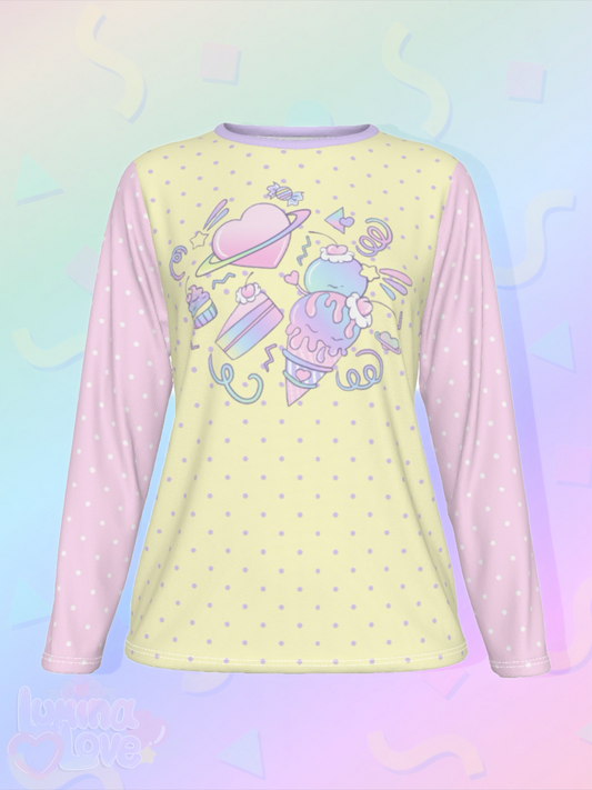 Galaxy of Sweets Long Sleeve Shirt