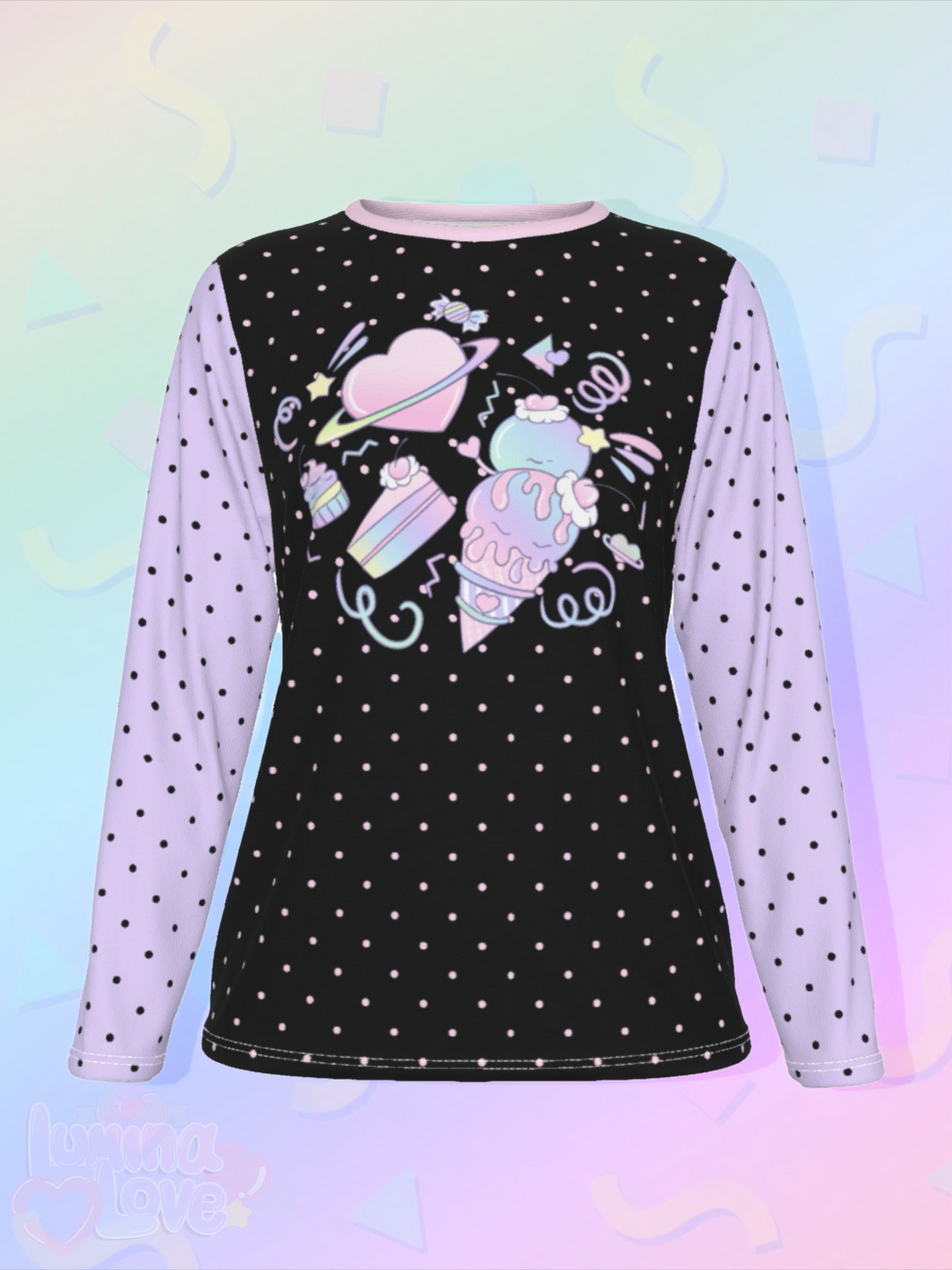 Galaxy of Sweets Long Sleeve Shirt