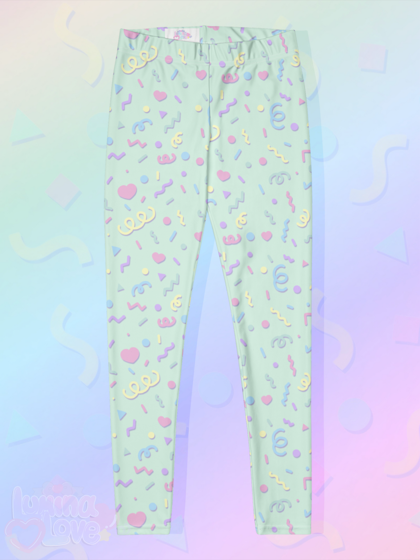80s Pastel Leggings