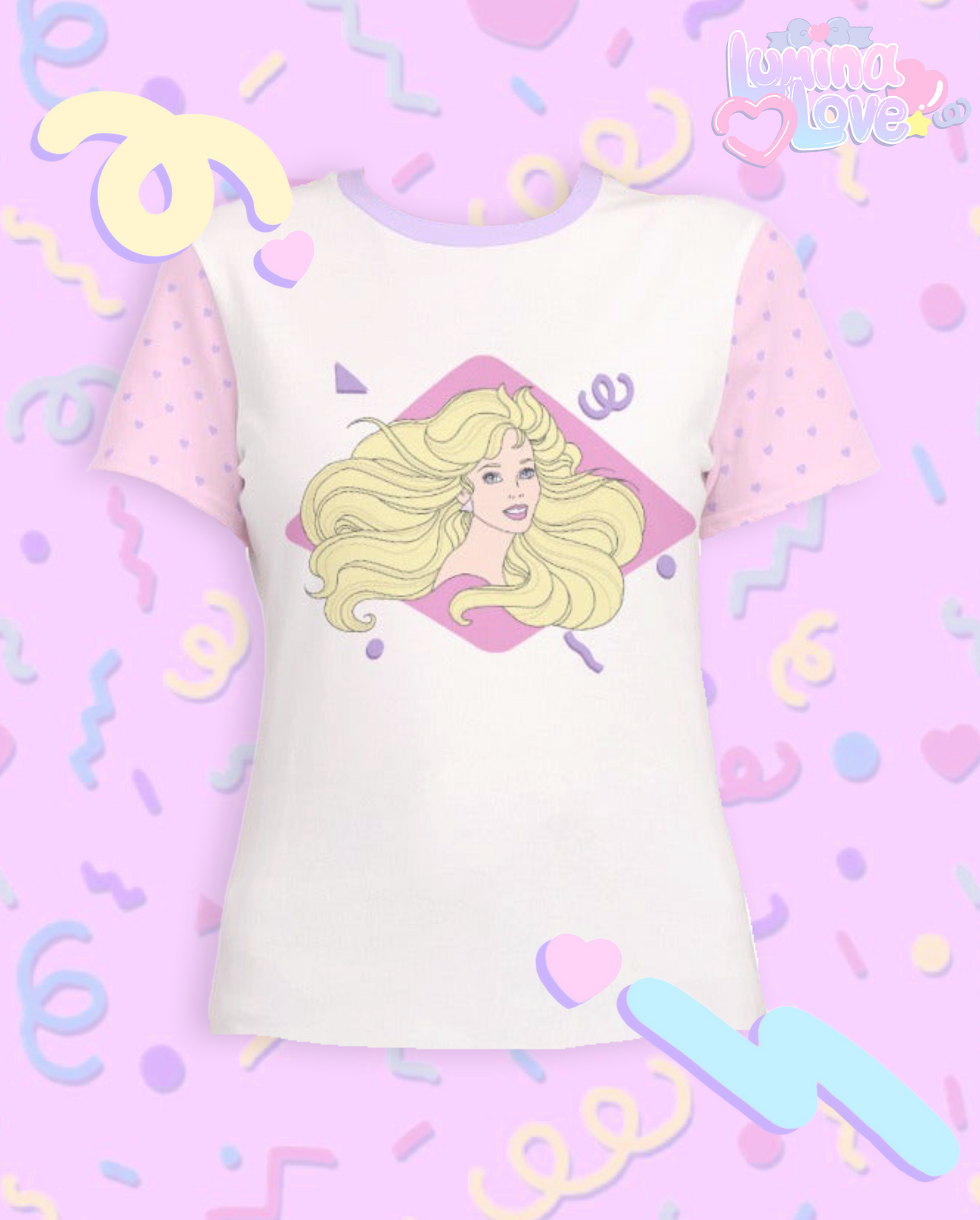 Retro Doll T-Shirt (Blond)