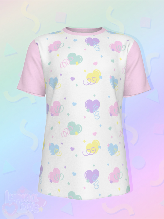 Confetti Heart Party T-Shirt