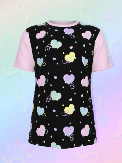 Confetti Heart Party T-Shirt