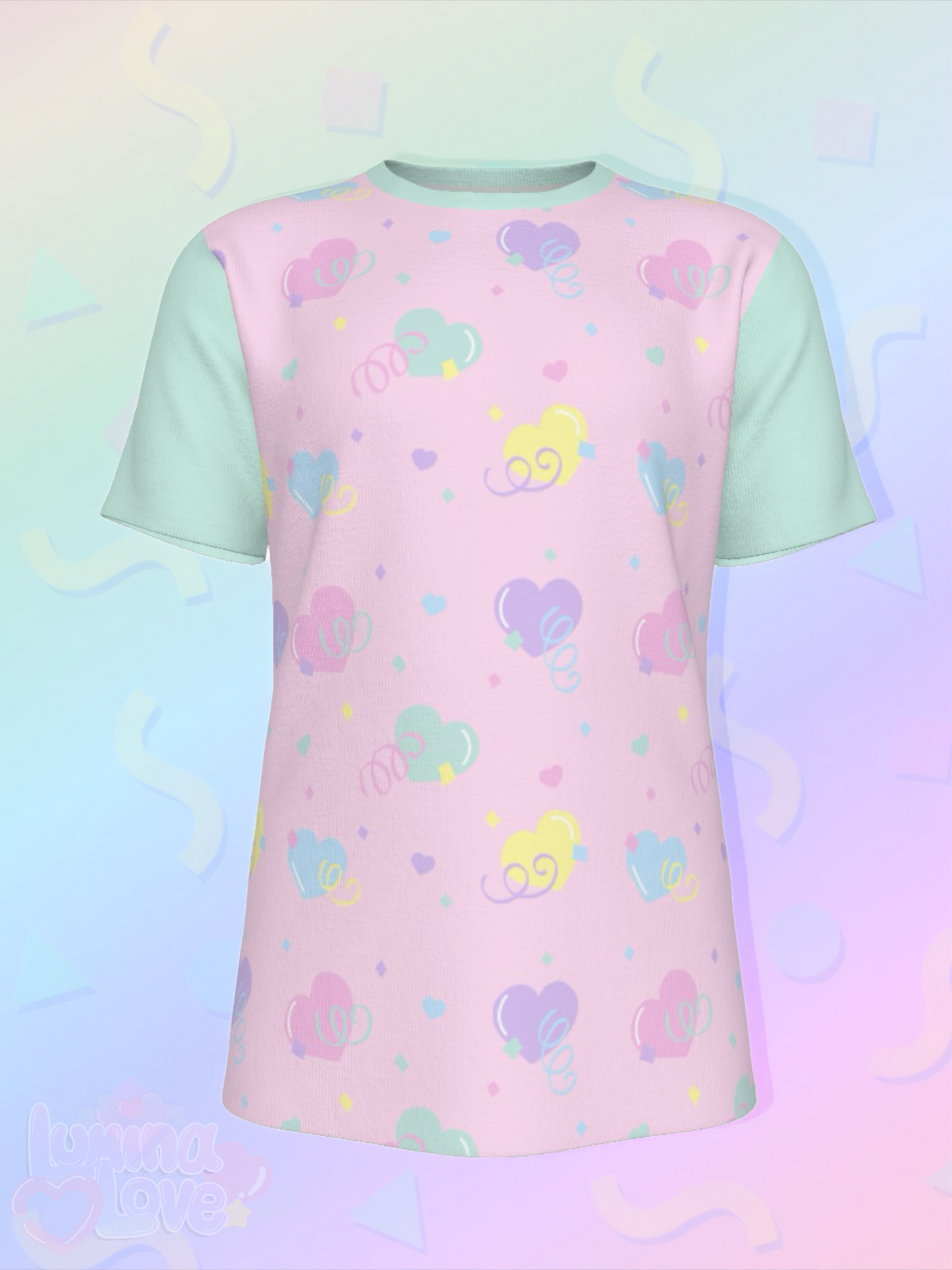 Confetti Heart Party T-Shirt