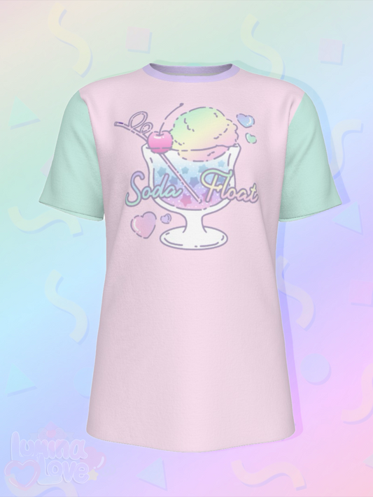 Soda Float T-Shirt -Rainbow Edition-