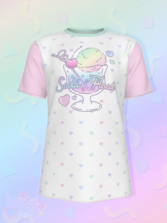 Soda Float T-Shirt -Rainbow Edition-
