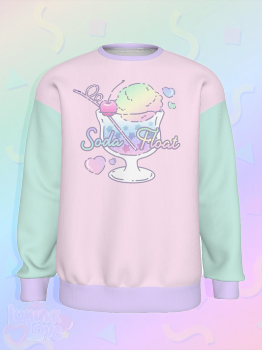 Soda Float Sweater -Rainbow Edition-