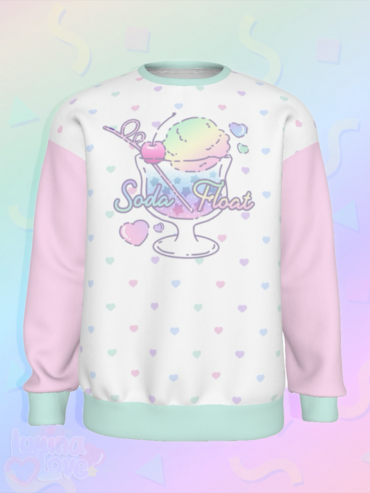 Soda Float Sweater -Rainbow Edition-