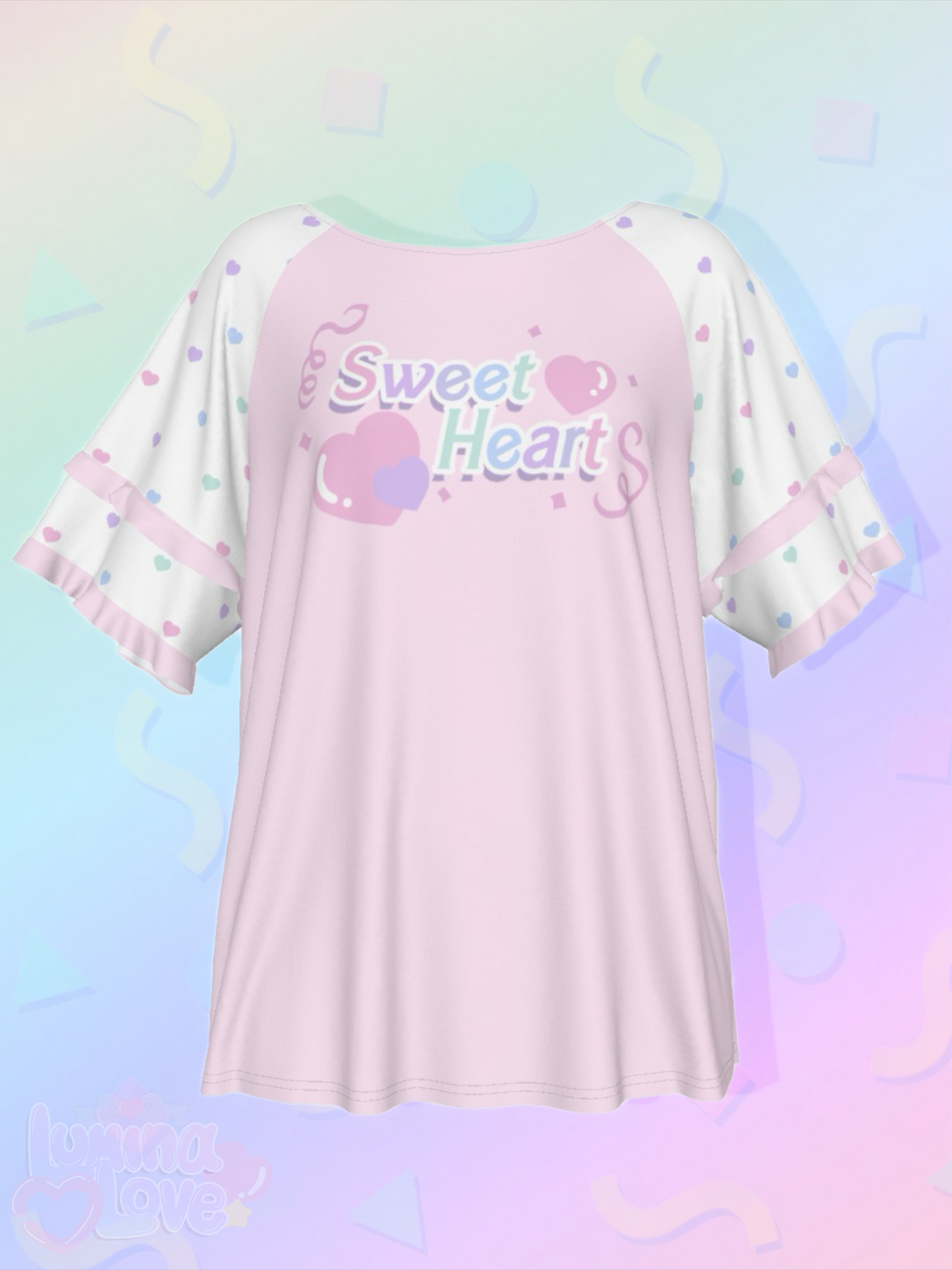 Sweet Heart Ruffle Shirt