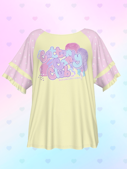 Cotton Candy Club Ruffle Shirt