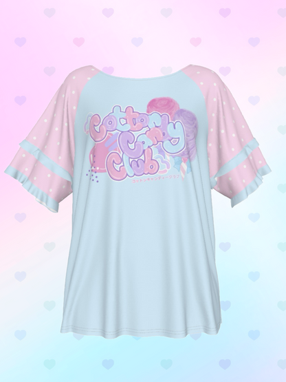Cotton Candy Club Ruffle Shirt