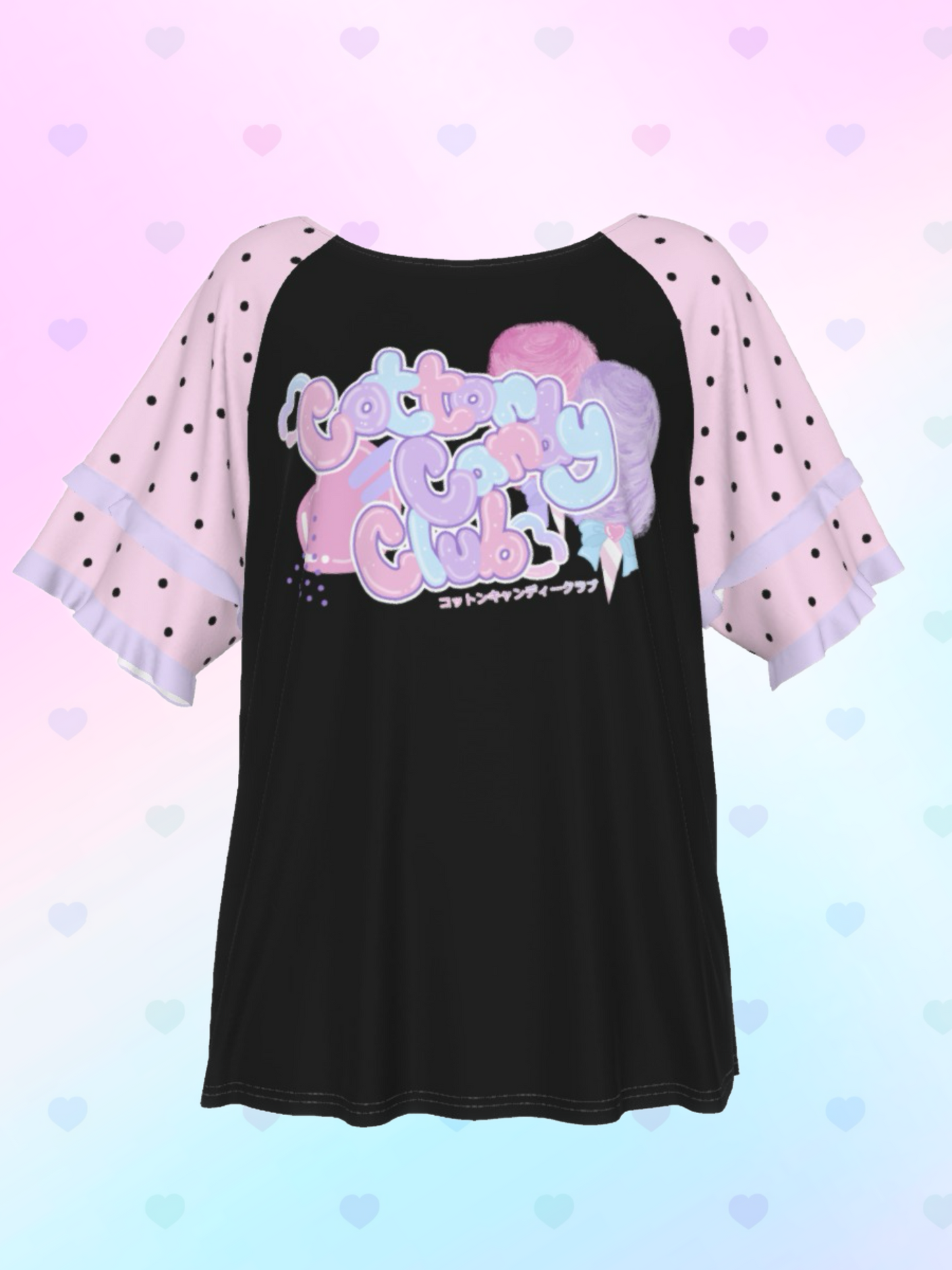 Cotton Candy Club Ruffle Shirt