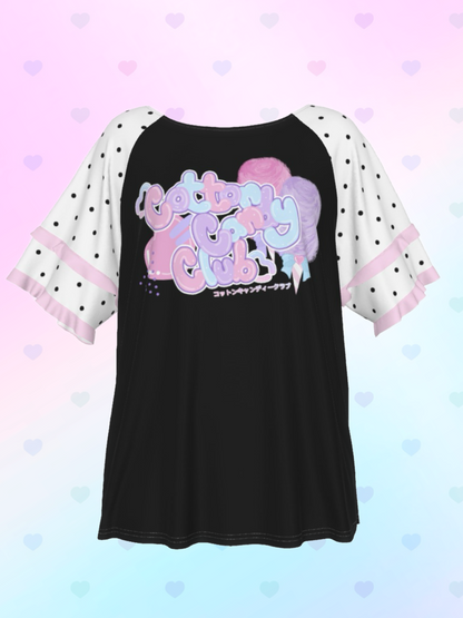Cotton Candy Club Ruffle Shirt