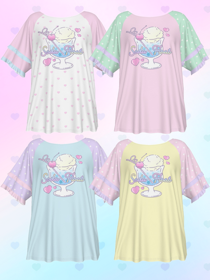 Soda Float Ruffle Shirt
