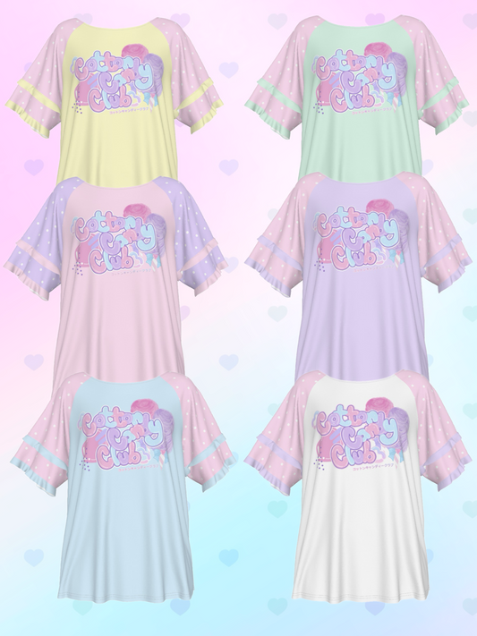 Cotton Candy Club Ruffle Shirt
