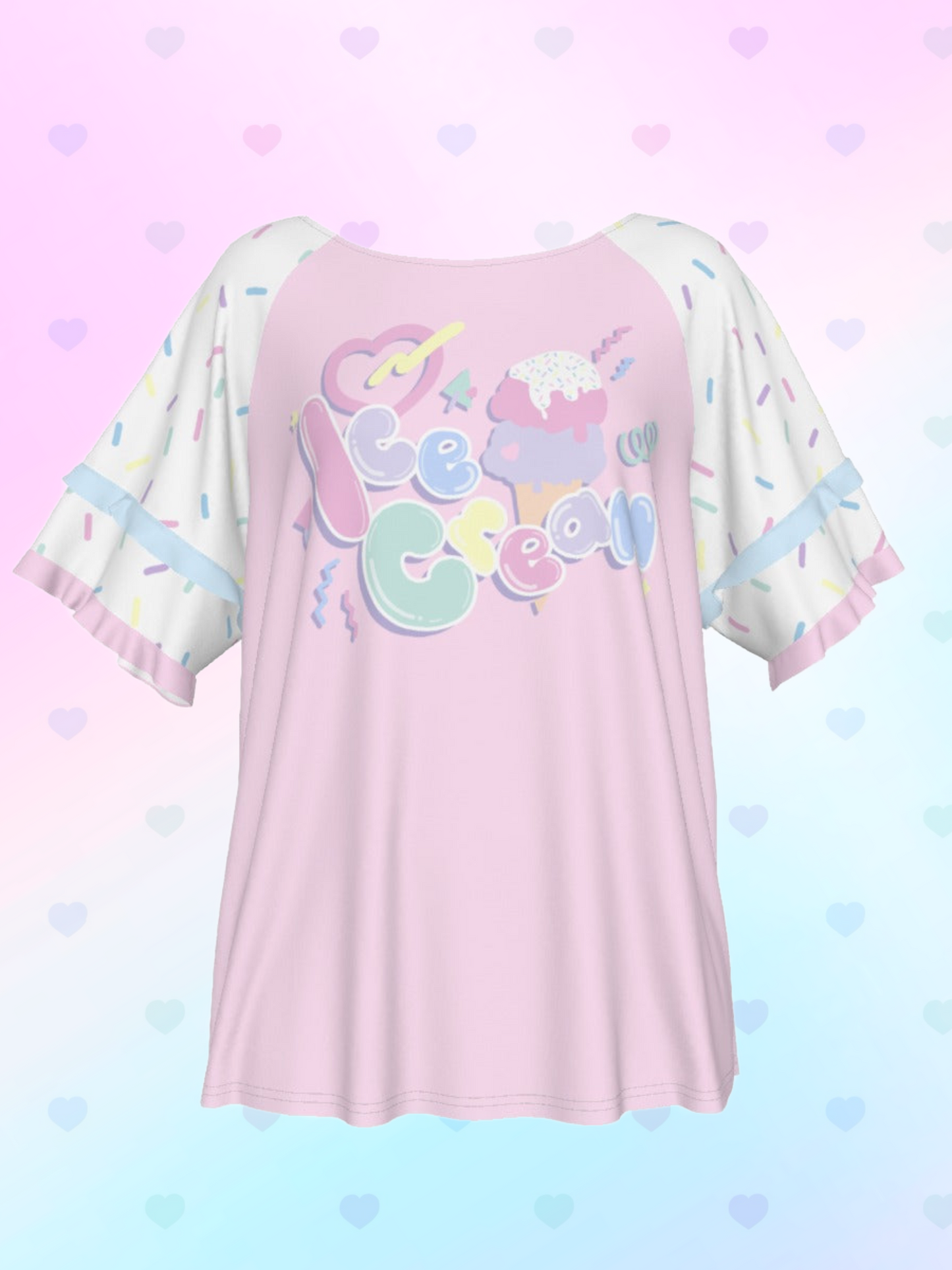 Ice Cream Dream Ruffle Shirt