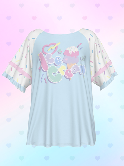 Ice Cream Dream Ruffle Shirt