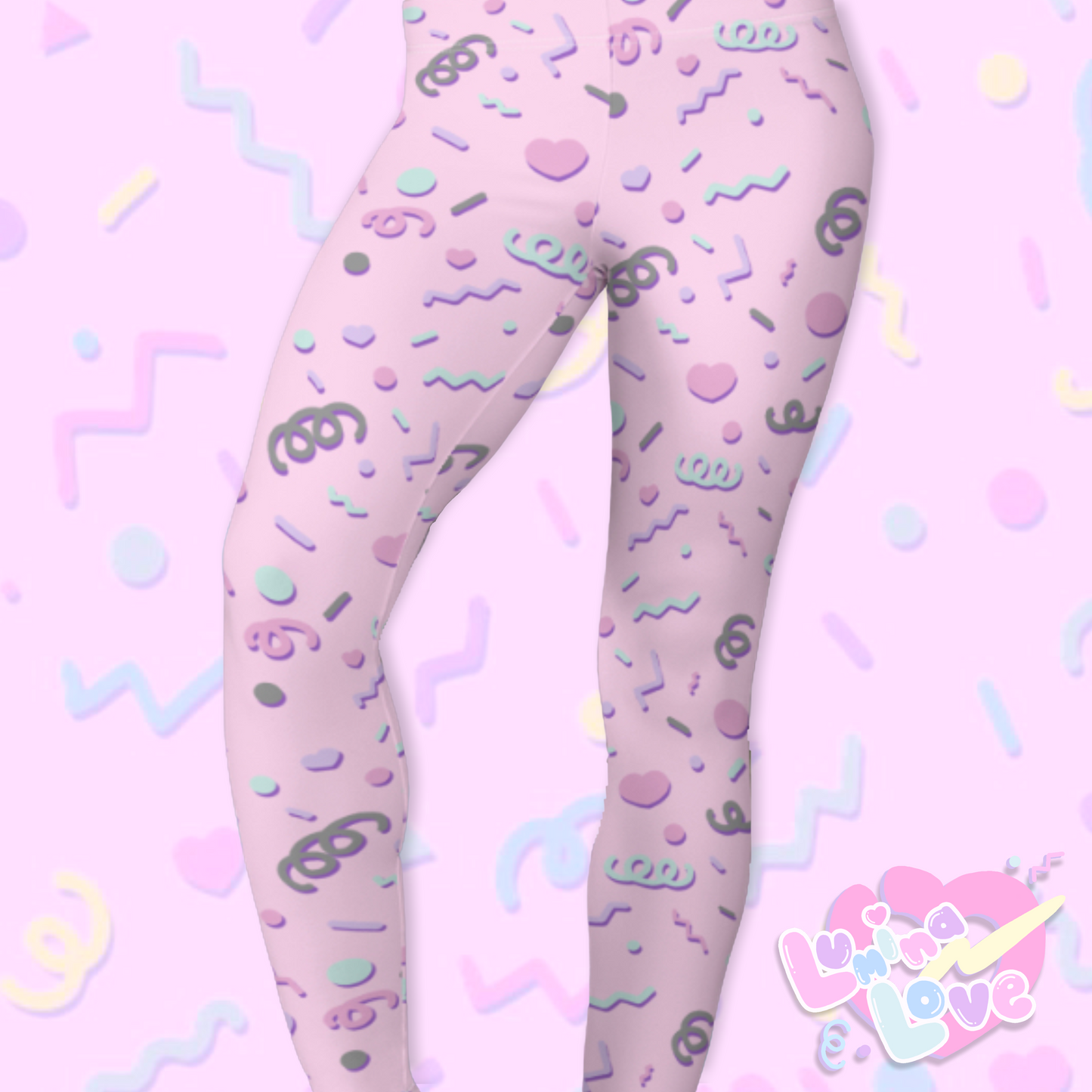 ♡ 80s LOVE Leggings ♡